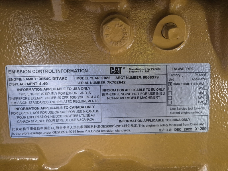 Caterpillar 3054C DITAAC Engine + Radiator - Motor para Maquinaria industrial: foto 2 Caterpillar 3054C DITAAC Engine + Radiator - Motor para Maquinaria industrial: foto 2