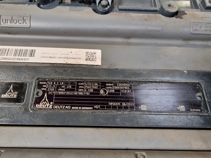 Deutz TCD 4.1 L4 Engine (Industrial) - Motor para Maquinaria industrial: foto 2 Deutz TCD 4.1 L4 Engine (Industrial) - Motor para Maquinaria industrial: foto 2