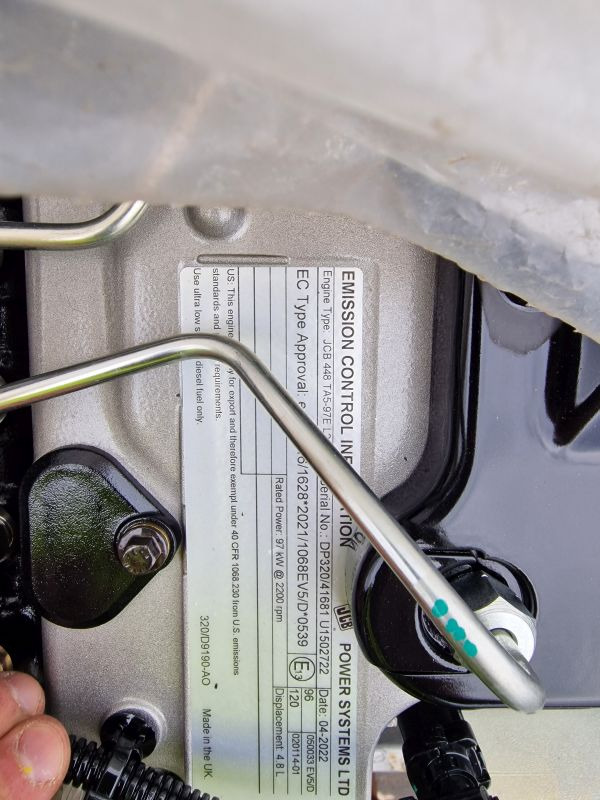 JCB 448 TA5-97E L2A Engine (Plant) - Motor para Maquinaria de construcción: foto 2 JCB 448 TA5-97E L2A Engine (Plant) - Motor para Maquinaria de construcción: foto 2