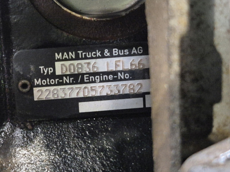 MAN D0836 LFL66 Engine (Truck) - Motor para Camión: foto 1 MAN D0836 LFL66 Engine (Truck) - Motor para Camión: foto 1