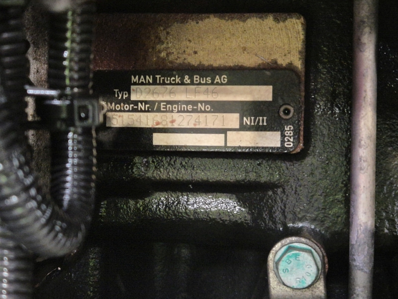 MAN D2676 LF46 Engine (Truck) - Motor para Camión: foto 2 MAN D2676 LF46 Engine (Truck) - Motor para Camión: foto 2