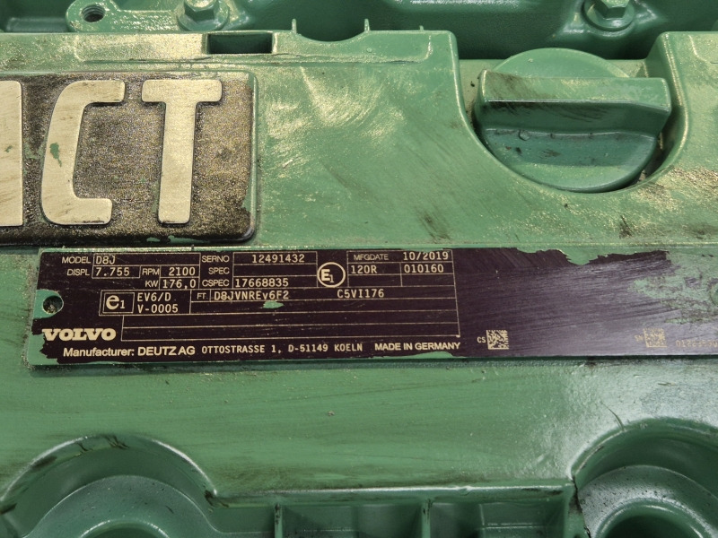 Volvo L110H D8J Genuine Reconditioned Engine (Plant) - Motor para Maquinaria de construcción: foto 2 Volvo L110H D8J Genuine Reconditioned Engine (Plant) - Motor para Maquinaria de construcción: foto 2