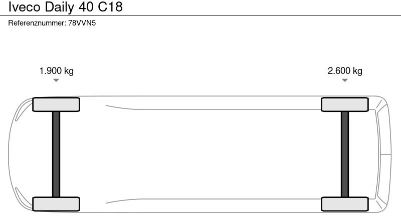 Cabeza tractora Iveco Daily 40 C18: foto 10