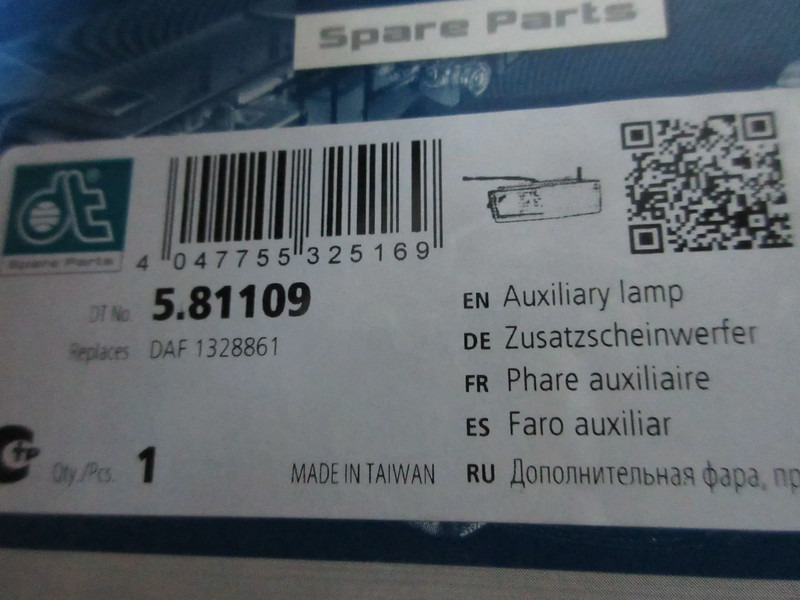 Faro antiniebla para Camión DAF 1328861 MISTLAMP DAF EURO 3 XF CF LF NIEUWE !!!!!: foto 6