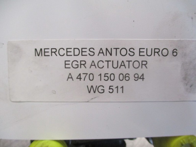 Mercedes-Benz ANTOS A 470 150 06 94 EGR ACTUATOR EURO 6 - Motor y piezas para Camión: foto 2 Mercedes-Benz ANTOS A 470 150 06 94 EGR ACTUATOR EURO 6 - Motor y piezas para Camión: foto 2