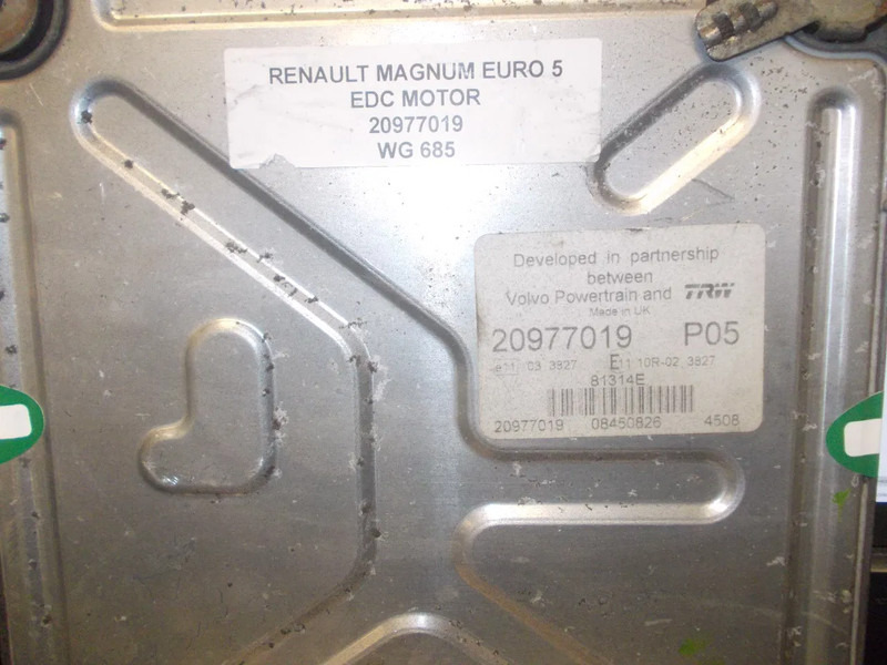 Renault 20977019 // P05 // P04 // RENAULT PRIMUEM MAGNUM EURO 5 - Sistema eléctrico para Camión: foto 2 Renault 20977019 // P05 // P04 // RENAULT PRIMUEM MAGNUM EURO 5 - Sistema eléctrico para Camión: foto 2