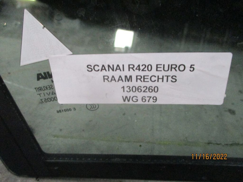 Scania 1306260 RAAM SCANIA R 420 EURO 5 RECHTS - Cabina e interior para Camión: foto 2 Scania 1306260 RAAM SCANIA R 420 EURO 5 RECHTS - Cabina e interior para Camión: foto 2
