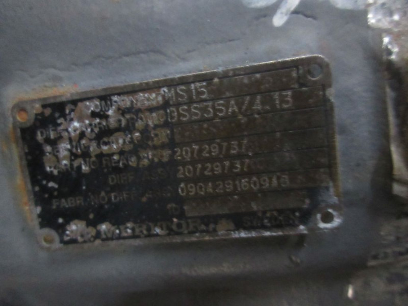 Volvo 20836787/20729737/BSS35A/RATIO 4.13 VOLVO FL210 DIFFERENTIEEL - Diferencial para Camión: foto 5 Volvo 20836787/20729737/BSS35A/RATIO 4.13 VOLVO FL210 DIFFERENTIEEL - Diferencial para Camión: foto 5