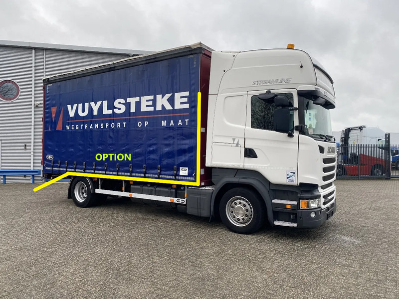 Scania R450 / RETARDER / FULL-AIR / LWDS / DOUBLE TANK / SLIDING ROOF / ONLY:763634 KM / AUTOMATIC / EURO-6 / 2016 - Camión caja cerrada: foto 4 Scania R450 / RETARDER / FULL-AIR / LWDS / DOUBLE TANK / SLIDING ROOF / ONLY:763634 KM / AUTOMATIC / EURO-6 / 2016 - Camión caja cerrada: foto 4
