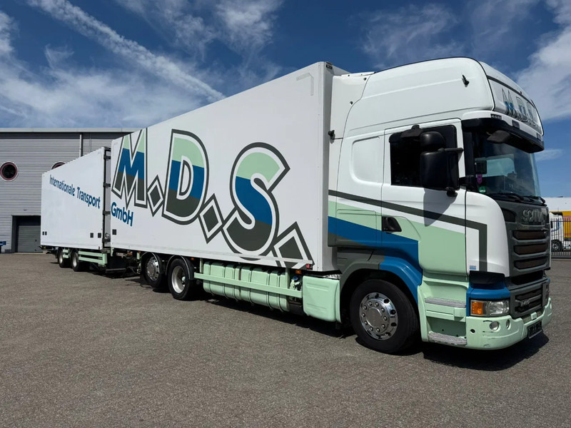 Scania R450 / RETARDER / ISOLATED GERMAN FLOWER COMBI / THROUGH-LOADING SYSTEM / SMART TACHO / 2XPLATFORM / LIFT+LENKACHSE / LWDS / EUR - Camión frigorífico: foto 2 Scania R450 / RETARDER / ISOLATED GERMAN FLOWER COMBI / THROUGH-LOADING SYSTEM / SMART TACHO / 2XPLATFORM / LIFT+LENKACHSE / LWDS / EUR - Camión frigorífico: foto 2