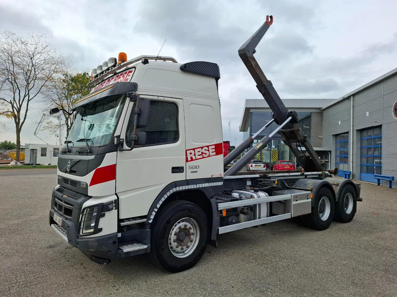 Volvo FMX4-500 / 6X4 / VEB+ / 2XBIG AXLE / AJK 25 TON HOOK / FULL STEEL / TUV:14-01-2026 / LWDS / AUTOMATIC / EURO-6 / 2016 - Camión multibasculante: foto 1 Volvo FMX4-500 / 6X4 / VEB+ / 2XBIG AXLE / AJK 25 TON HOOK / FULL STEEL / TUV:14-01-2026 / LWDS / AUTOMATIC / EURO-6 / 2016 - Camión multibasculante: foto 1