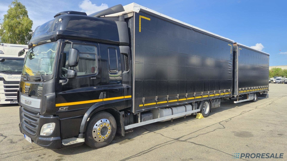 DAF CF 370 FA EURO 6 velkoobjemová souprava - prodejné jen s přívěsem GNIOTPOL P0478Z - cena je za celou soupravu - Camión lona: foto 2 DAF CF 370 FA EURO 6 velkoobjemová souprava - prodejné jen s přívěsem GNIOTPOL P0478Z - cena je za celou soupravu - Camión lona: foto 2
