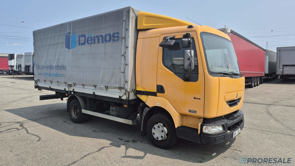 RENAULT MIDLUM 150.09/B EURO 3 - valník s plachtou - Camión lona: foto 1 RENAULT MIDLUM 150.09/B EURO 3 - valník s plachtou - Camión lona: foto 1