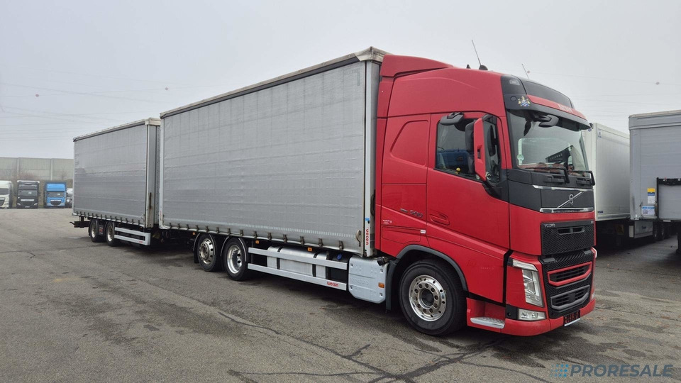 VOLVO FH 500 GLOBE XL EURO 6 - velkoobjemová souprava - prodejné jen s přívěsem WECON P0481W - cena je za celou soupravu - Camión lona: foto 1 VOLVO FH 500 GLOBE XL EURO 6 - velkoobjemová souprava - prodejné jen s přívěsem WECON P0481W - cena je za celou soupravu - Camión lona: foto 1