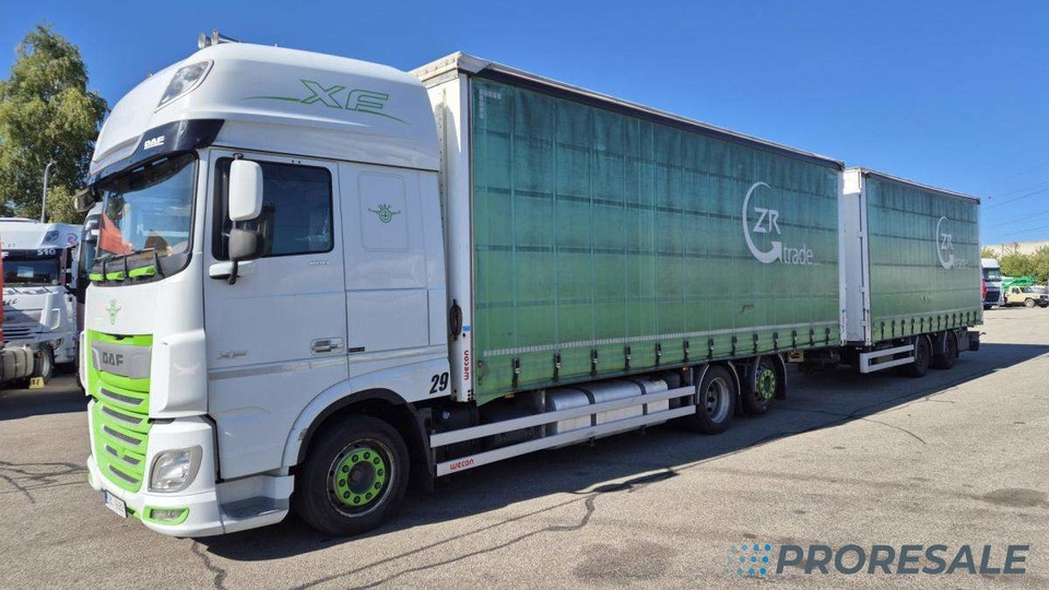 WECON PC-CP-T0111 - velkobjemová souprava - prodejné jen s vozidlem DAF D1882K - cena je za celou soupravu - Camión lona: foto 2 WECON PC-CP-T0111 - velkobjemová souprava - prodejné jen s vozidlem DAF D1882K - cena je za celou soupravu - Camión lona: foto 2