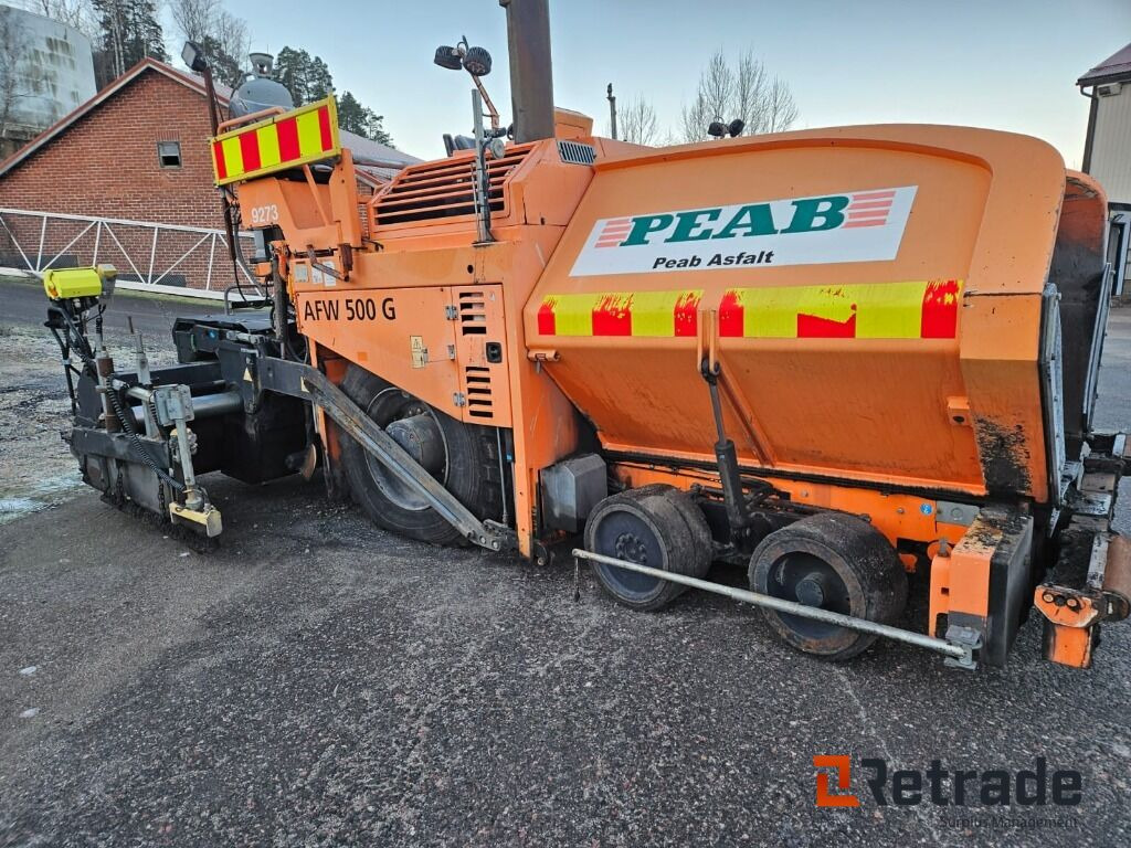 Asfaltsläggare Ammann AFW500 G - Pavimentadora de asfalto: foto 1 Asfaltsläggare Ammann AFW500 G - Pavimentadora de asfalto: foto 1