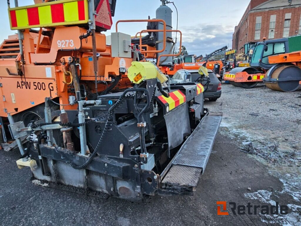 Asfaltsläggare Ammann AFW500 G - Pavimentadora de asfalto: foto 5 Asfaltsläggare Ammann AFW500 G - Pavimentadora de asfalto: foto 5