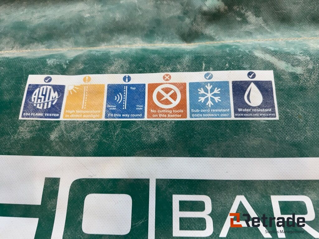 Bullermattor akustiska barriärer Echo Barrier 15 st, en hel pall - Herramienta/ Equipo: foto 3 Bullermattor akustiska barriärer Echo Barrier 15 st, en hel pall - Herramienta/ Equipo: foto 3