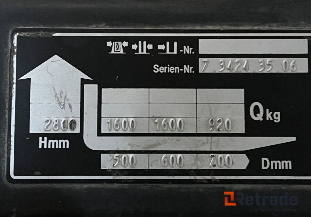 Jungheinrich pallestabler / Jungheinrich pallet stacker - Apilador: foto 3 Jungheinrich pallestabler / Jungheinrich pallet stacker - Apilador: foto 3