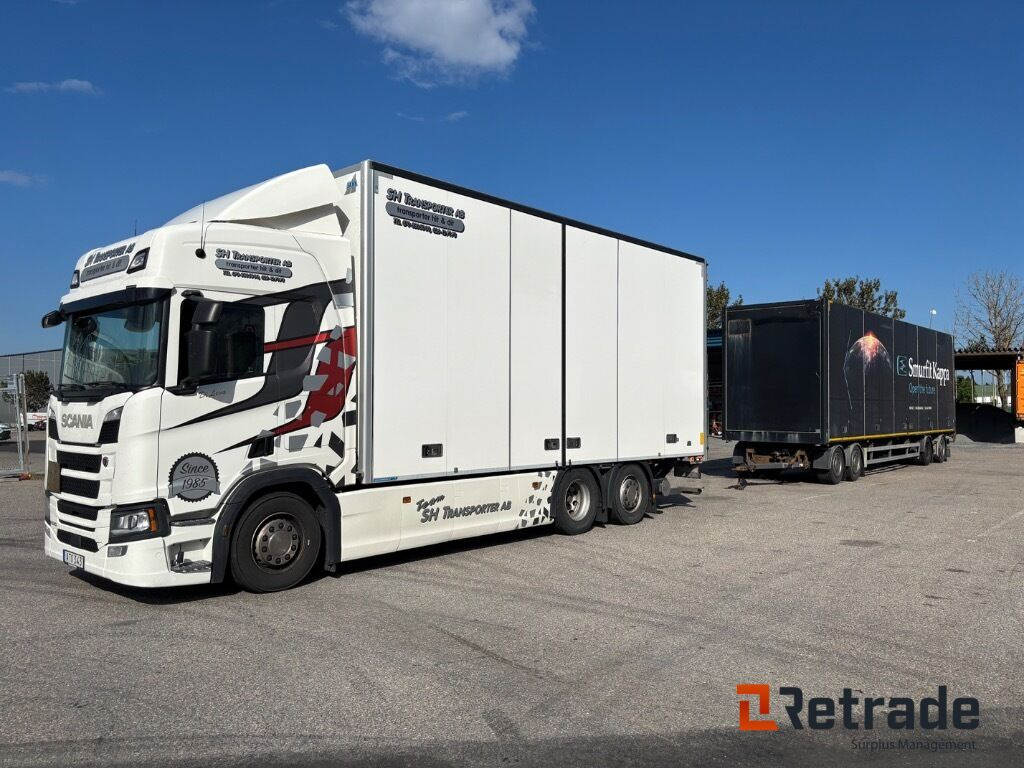 Lastbil med släp Scania R540 B6X2*4NB / NÄRKO D4HW13L62 - Camión caja cerrada: foto 2 Lastbil med släp Scania R540 B6X2*4NB / NÄRKO D4HW13L62 - Camión caja cerrada: foto 2