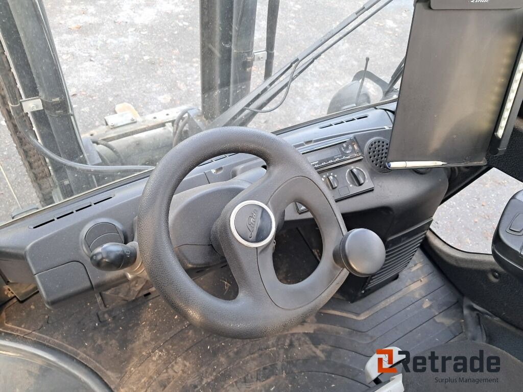 Maquinaria industrial Truck Linde H45D-02 med Duplex mast og Combo-aggregator: foto 8