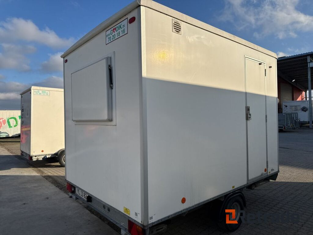 Scan vogn 1400 kontorvogn med toilet (A0023311) - Casa contenedor, Remolque: foto 4 Scan vogn 1400 kontorvogn med toilet (A0023311) - Casa contenedor, Remolque: foto 4