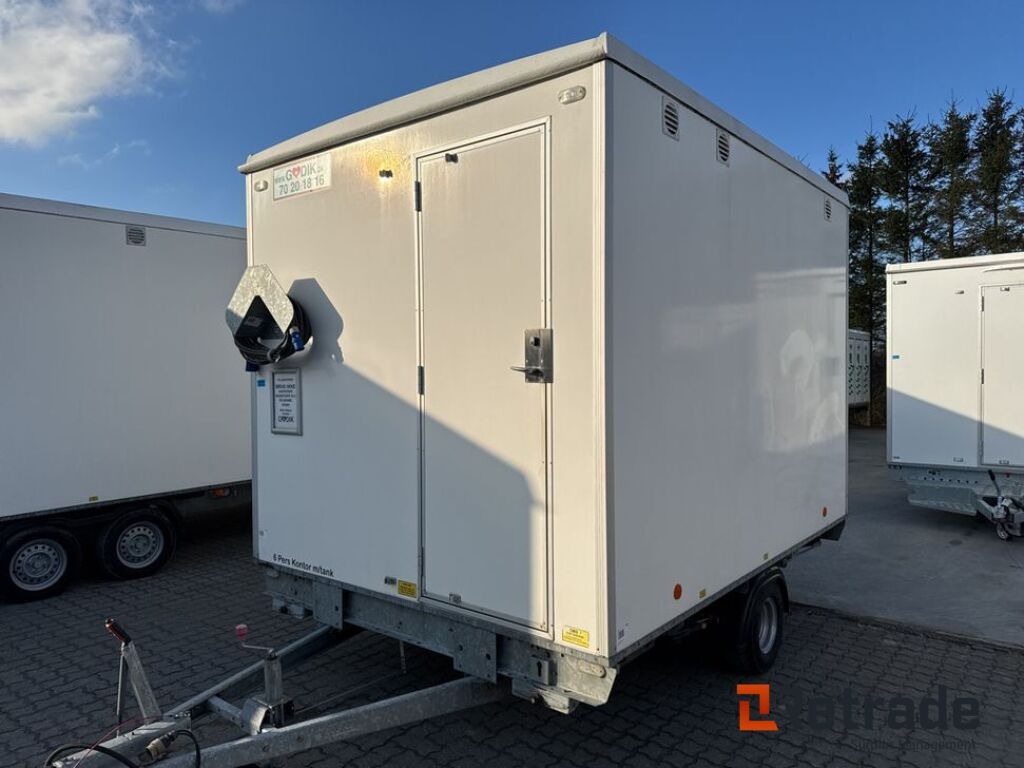 Scan vogn 1400 kontorvogn med toilet (A0023311) - Casa contenedor, Remolque: foto 1 Scan vogn 1400 kontorvogn med toilet (A0023311) - Casa contenedor, Remolque: foto 1