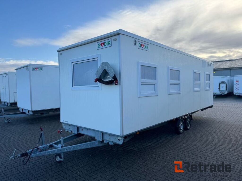 Scanvogn Kontor/billetvogn m. 2 rum (A0025173) - Casa contenedor, Remolque: foto 1 Scanvogn Kontor/billetvogn m. 2 rum (A0025173) - Casa contenedor, Remolque: foto 1