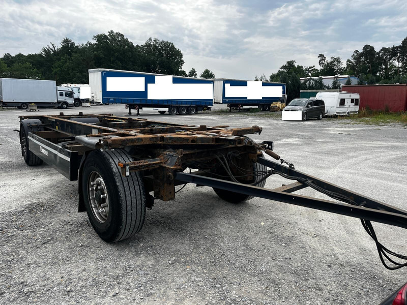 Krone AZ DB07CLNF 18F - Remolque portacontenedore/ Intercambiable: foto 2 Krone AZ DB07CLNF 18F - Remolque portacontenedore/ Intercambiable: foto 2