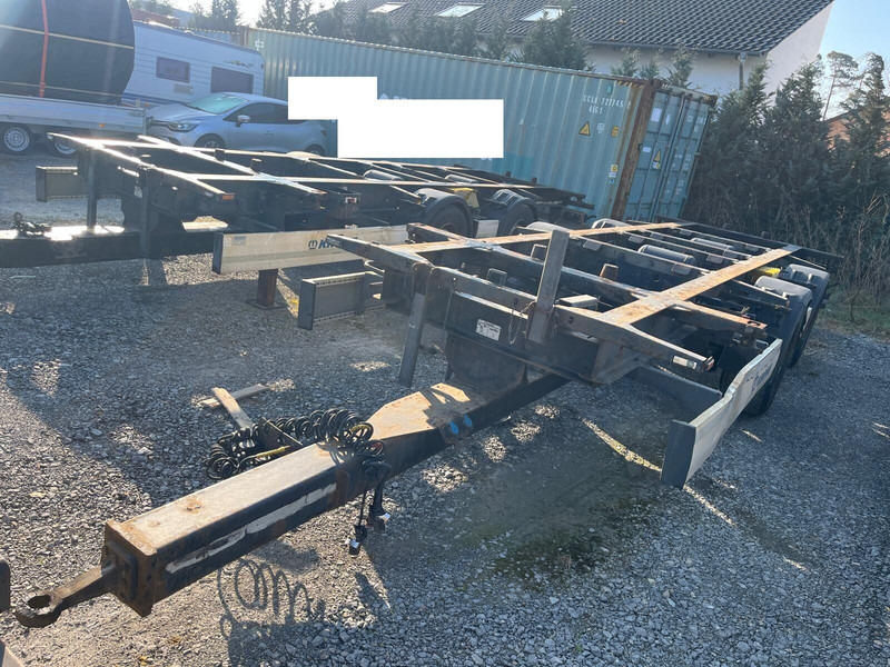 Krone Fahrgestell BDF ZZ 18XF0 DC07CLNF - Remolque chasis: foto 1 Krone Fahrgestell BDF ZZ 18XF0 DC07CLNF - Remolque chasis: foto 1
