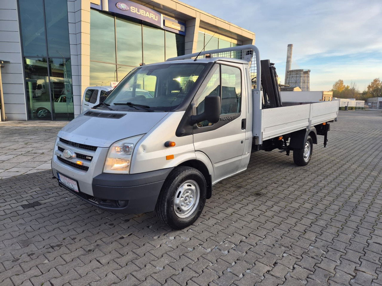 Ford Transit 350 2.4 TDCi / HDS Hiab / 1 Owner / Serviced - Furgoneta caja abierta: foto 1 Ford Transit 350 2.4 TDCi / HDS Hiab / 1 Owner / Serviced - Furgoneta caja abierta: foto 1