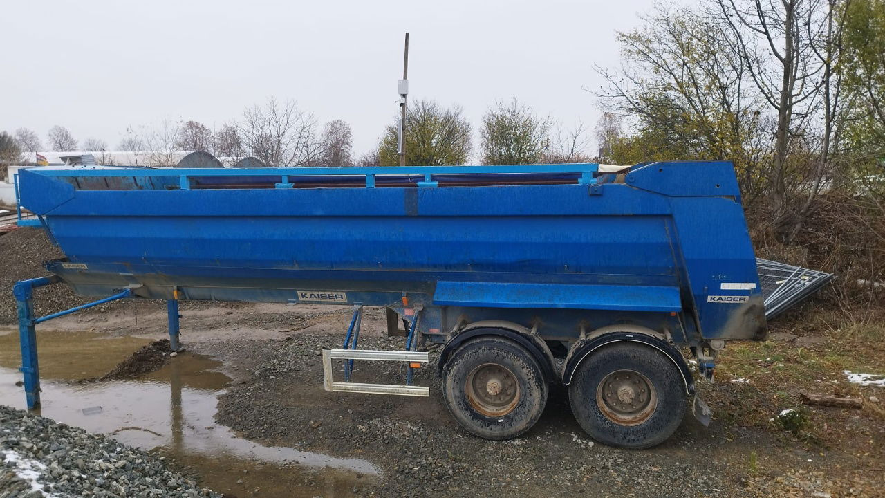 Kaiser Robuste 2 axle tipper trailer - hydr. back - Semirremolque volquete: foto 3 Kaiser Robuste 2 axle tipper trailer - hydr. back - Semirremolque volquete: foto 3