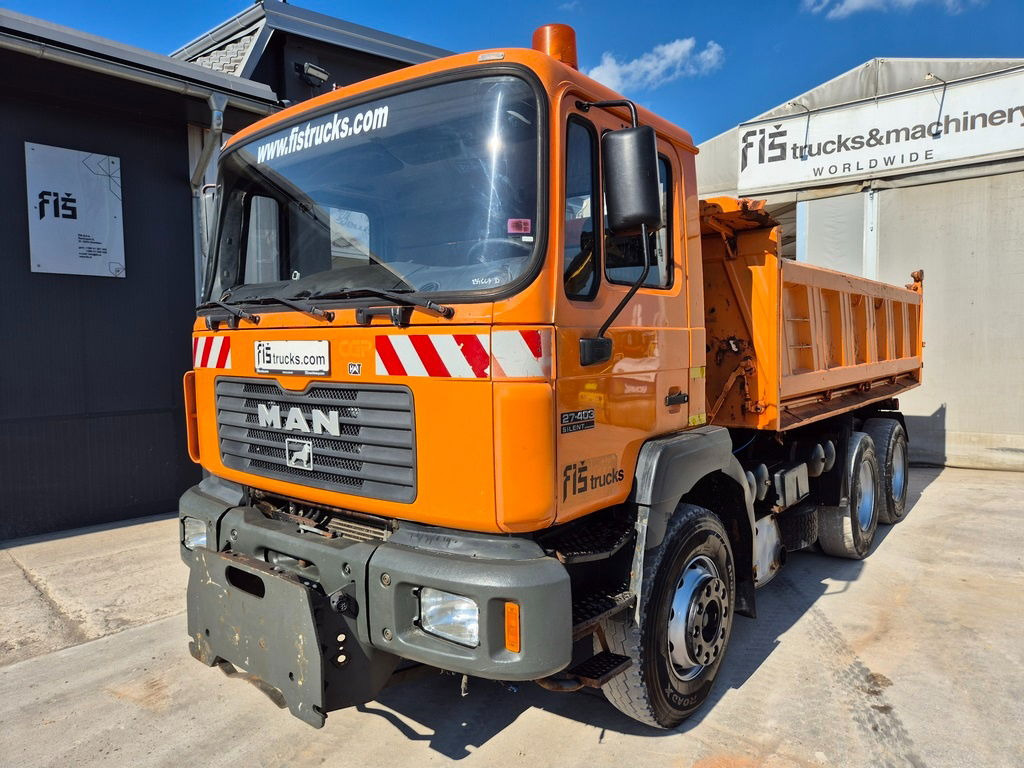 MAN 27.403 DFK 6x4 meiller tipper - spring - Camión volquete: foto 1 MAN 27.403 DFK 6x4 meiller tipper - spring - Camión volquete: foto 1