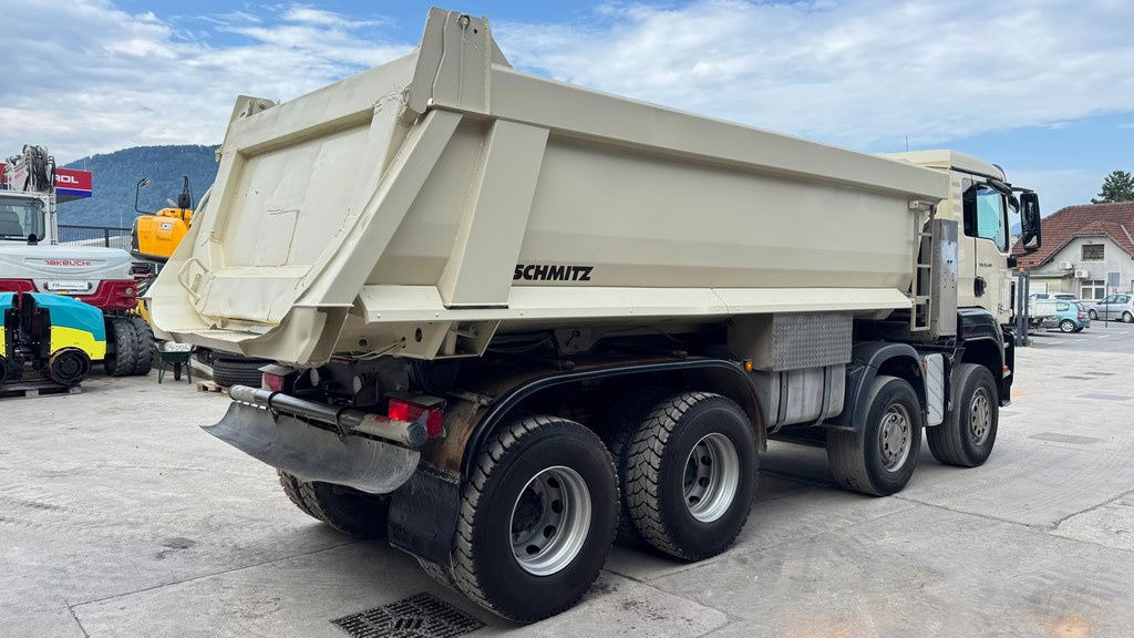 MAN TGS 35.480 8x4 schmitz dumper tipper - Camión volquete: foto 5 MAN TGS 35.480 8x4 schmitz dumper tipper - Camión volquete: foto 5