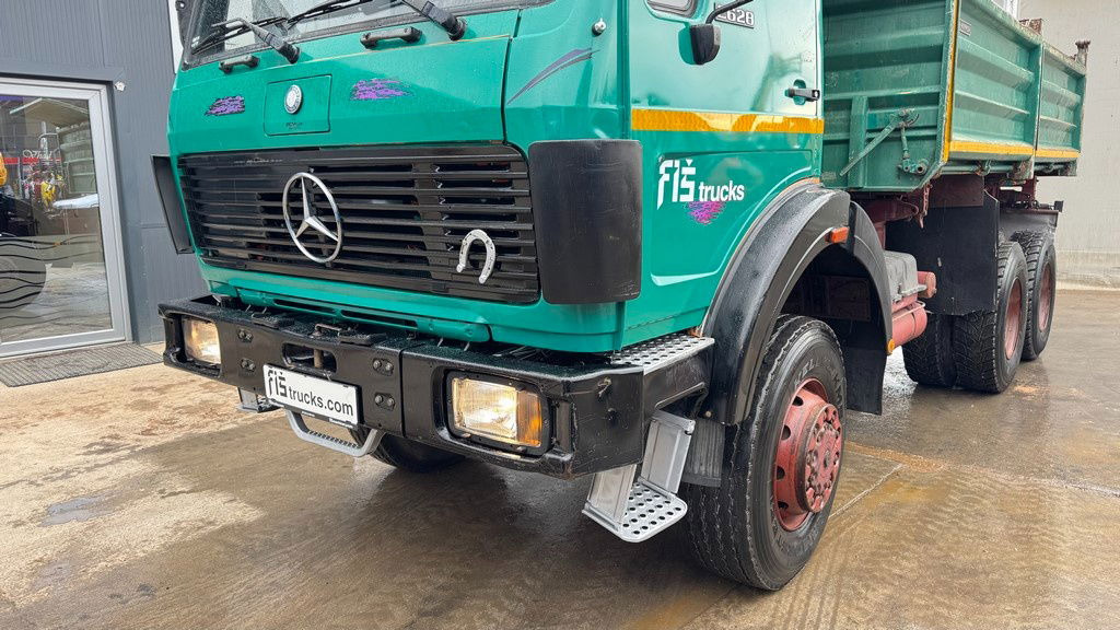Mercedes-Benz 2628 AK 6x6 meiller tipper - V8 - Camión volquete: foto 2 Mercedes-Benz 2628 AK 6x6 meiller tipper - V8 - Camión volquete: foto 2