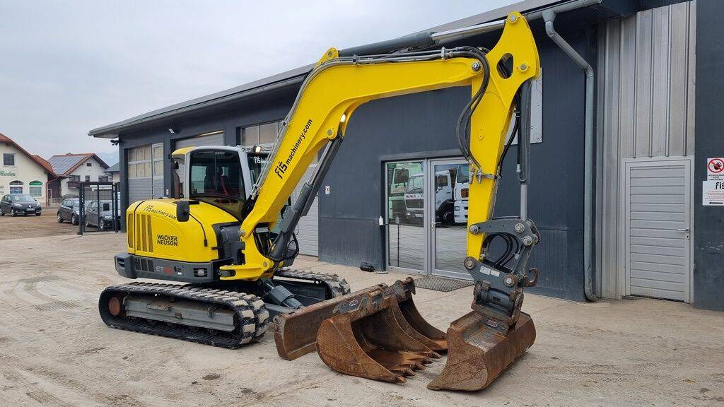 WACKER NEUSON ET90 - Powertilt - 3X Buckets - 2018 Year - Camera - Miniexcavadora: foto 4 WACKER NEUSON ET90 - Powertilt - 3X Buckets - 2018 Year - Camera - Miniexcavadora: foto 4