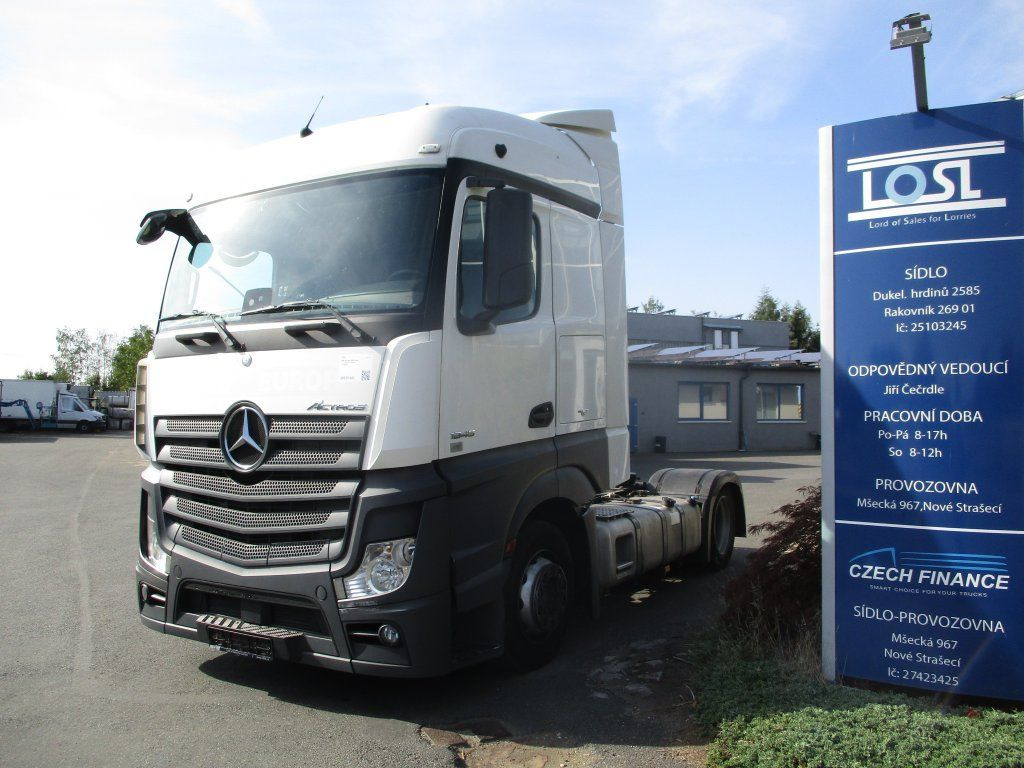 Mercedes-Benz 1845 Actros EURO 6 MEGA/lowdeck - Cabeza tractora: foto 1 Mercedes-Benz 1845 Actros EURO 6 MEGA/lowdeck - Cabeza tractora: foto 1