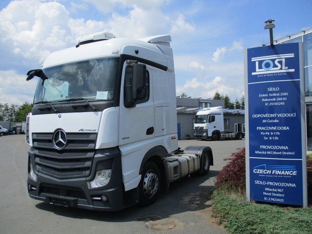 Mercedes-Benz 1845 Actros EURO 6 MEGA/lowdeck - Cabeza tractora: foto 1 Mercedes-Benz 1845 Actros EURO 6 MEGA/lowdeck - Cabeza tractora: foto 1