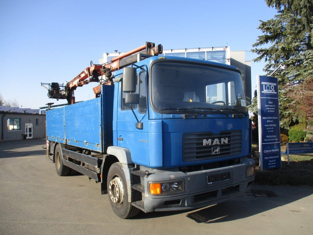 MAN 12.284 EURO 2 ATLAS - Camión grúa: foto 2 MAN 12.284 EURO 2 ATLAS - Camión grúa: foto 2