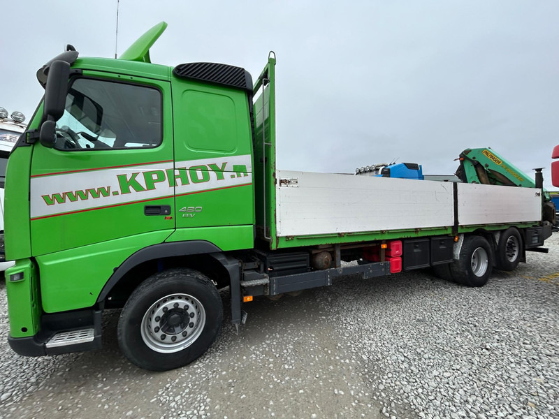 Camión caja abierta, Camión grúa Volvo FH 420 / PALFINGER PK26002 / TULOSSA: foto 8