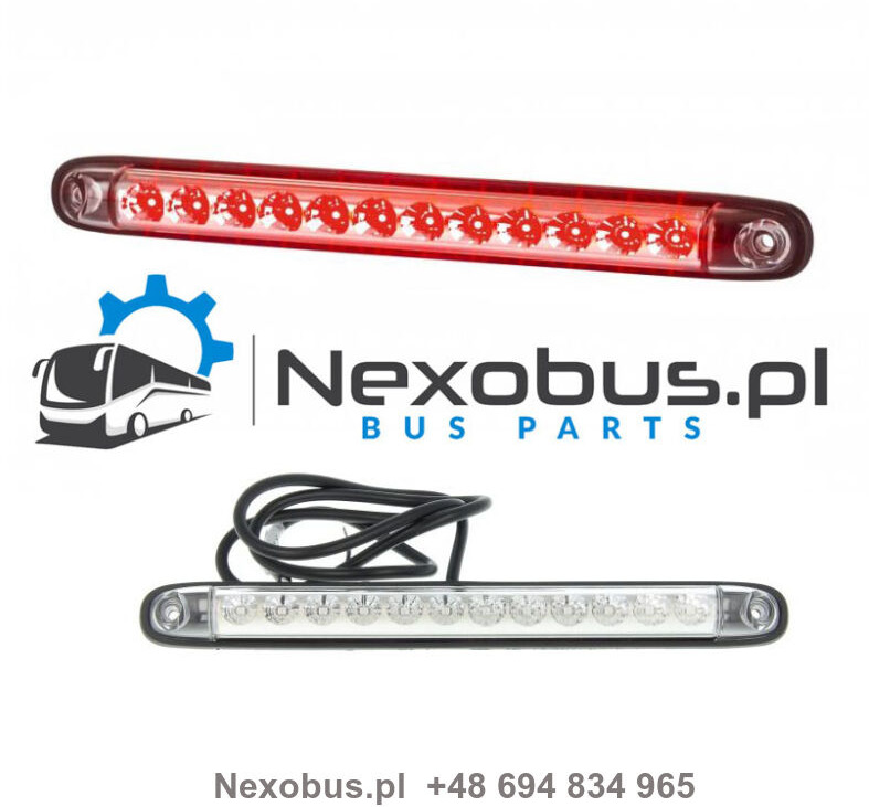 Lampa tył stop/pozycja Vanhool TX biały klosz - Luz trasera para Autobús: foto 1 Lampa tył stop/pozycja Vanhool TX biały klosz - Luz trasera para Autobús: foto 1