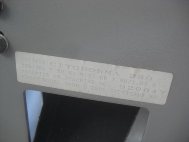 Ernst Nagel Citoborma 280 2-spindle paper drilling machine - Máquina de impresión: foto 3 Ernst Nagel Citoborma 280 2-spindle paper drilling machine - Máquina de impresión: foto 3