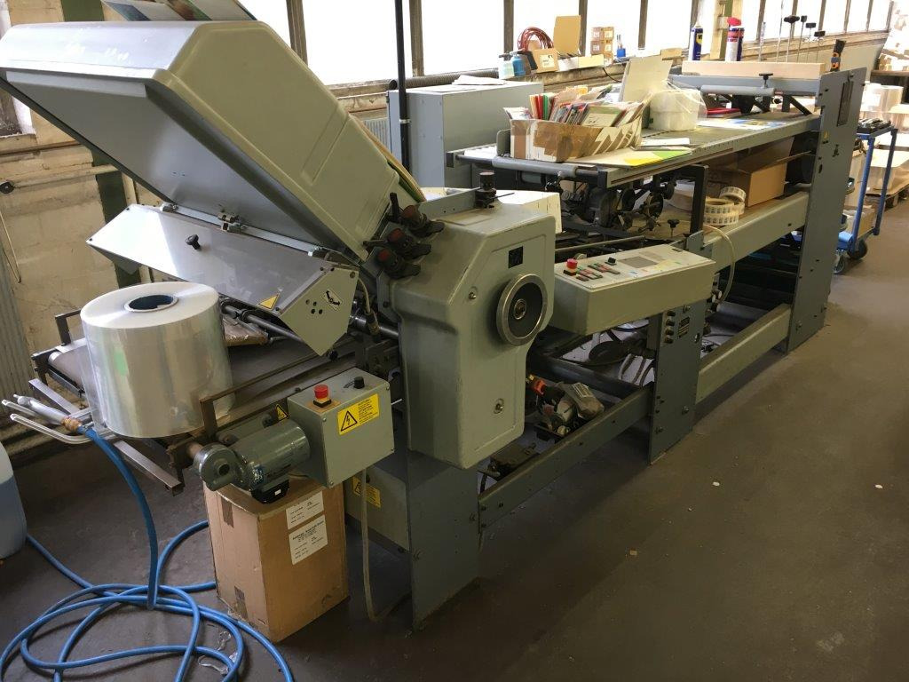 Four buckle plate folder with round pile feeder steel TD 52-4-RD with stream delivery - Plegadora de papel: foto 1 Four buckle plate folder with round pile feeder steel TD 52-4-RD with stream delivery - Plegadora de papel: foto 1