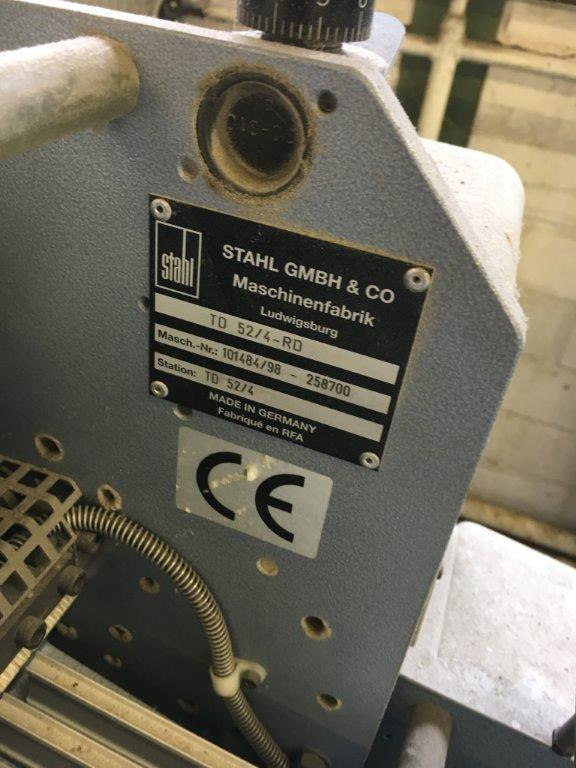 Four buckle plate folder with round pile feeder steel TD 52-4-RD with stream delivery - Plegadora de papel: foto 3 Four buckle plate folder with round pile feeder steel TD 52-4-RD with stream delivery - Plegadora de papel: foto 3