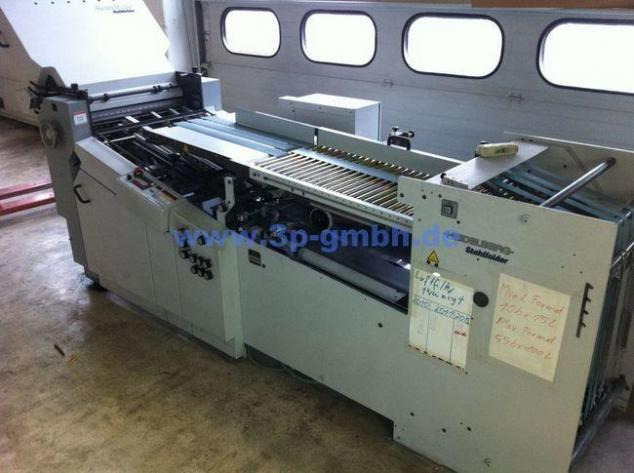 Heidelberg Steel Ti 55-4-Ri 55 buckle plate folding machine - Plegadora de papel: foto 4 Heidelberg Steel Ti 55-4-Ri 55 buckle plate folding machine - Plegadora de papel: foto 4