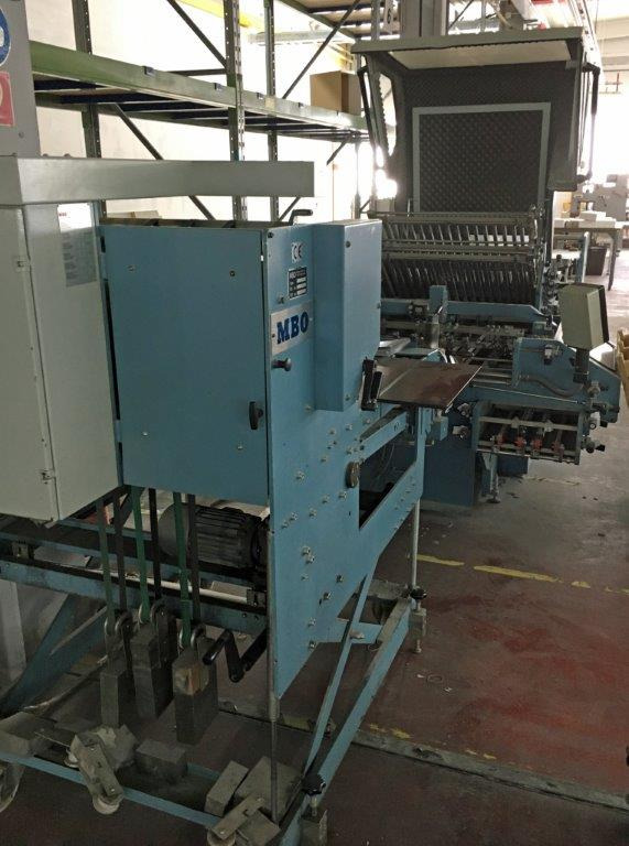 MBO SBAP 72 ME standing arch press delivery - Plegadora de papel: foto 2 MBO SBAP 72 ME standing arch press delivery - Plegadora de papel: foto 2