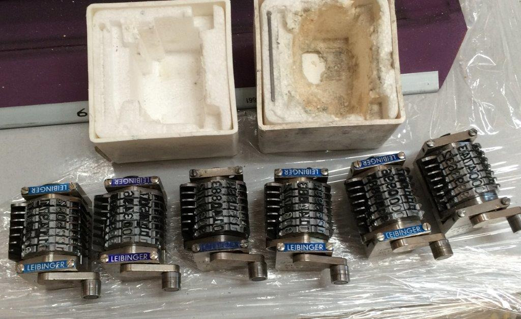 Piezas de recambio para Máquina de impresión Leibinger numbering units Grade or cross-setting for Heidelberg GTO 46/52 or Speedmaster 52: foto 9
