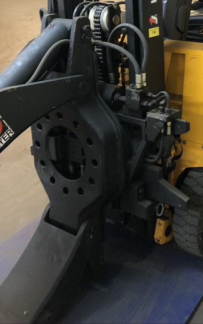 Leasing de  Three-wheel electric front loader Jungheinrich EFG DF 15 with duplex mast and Meyer roller clamp Three-wheel electric front loader Jungheinrich EFG DF 15 with duplex mast and Meyer roller clamp: foto 13 Leasing de  Three-wheel electric front loader Jungheinrich EFG DF 15 with duplex mast and Meyer roller clamp Three-wheel electric front loader Jungheinrich EFG DF 15 with duplex mast and Meyer roller clamp: foto 13