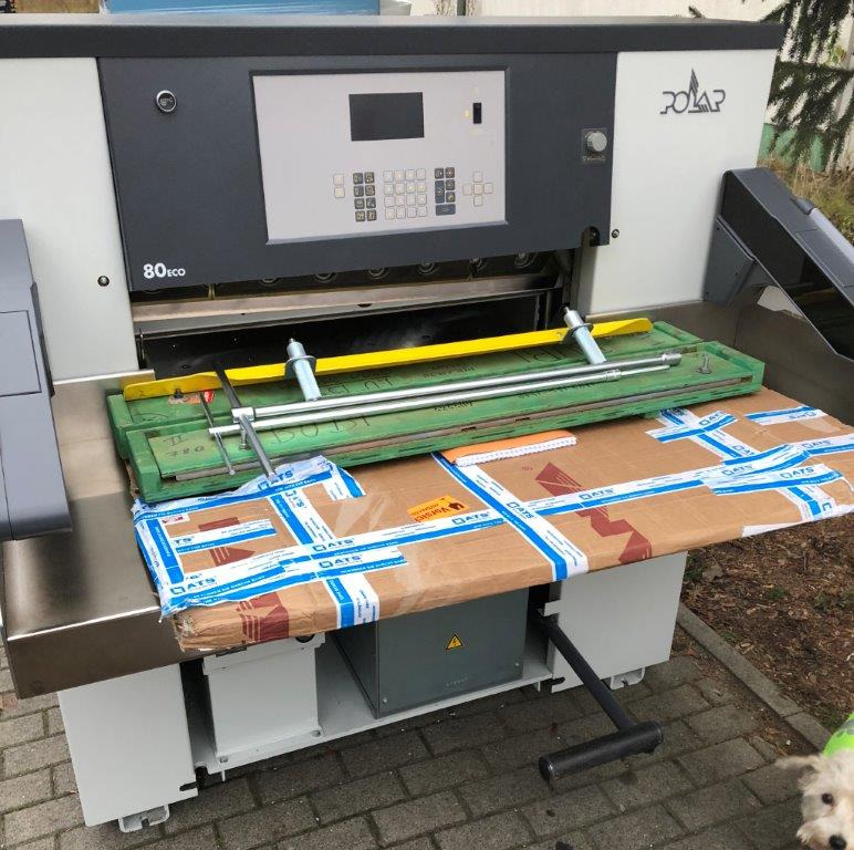 Guillotine, stack cutter or paper cutter Polar Eco 80 - Máquina de corte de papel: foto 2 Guillotine, stack cutter or paper cutter Polar Eco 80 - Máquina de corte de papel: foto 2