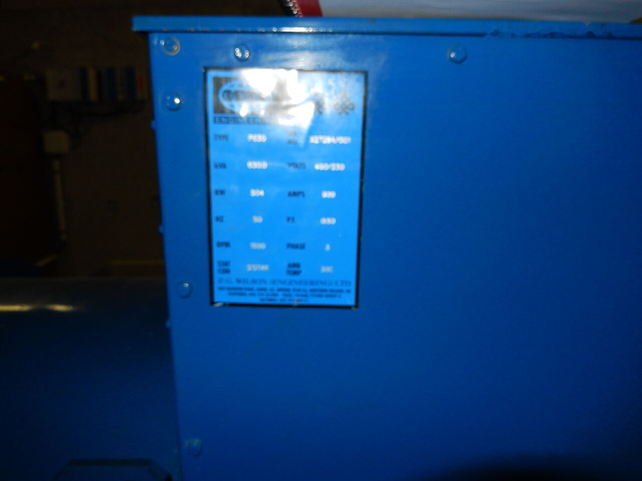 Perkins 630 kVa 3012TAG3 - Generador industriale: foto 5 Perkins 630 kVa 3012TAG3 - Generador industriale: foto 5